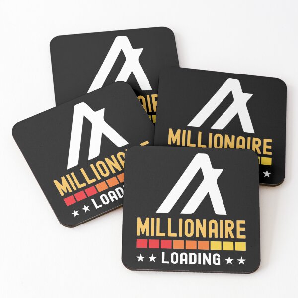 Item preview, Algorand Crypto, Millionaire Loading, Cryptocurrency, designed and sold by Cafecreative.