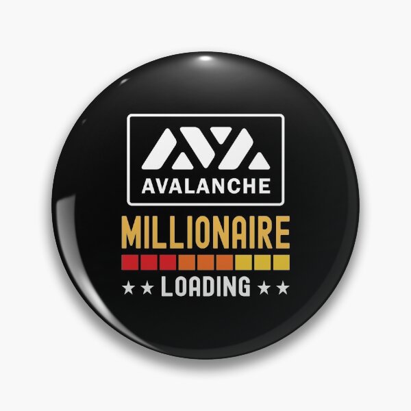 Item preview, Avalanche Crypto, Millionaire Loading, Cryptocurrency, Avax designed and sold by Cafecreative.