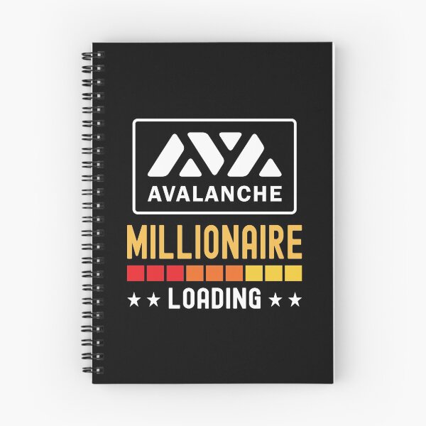 Item preview, Avalanche Crypto, Millionaire Loading, Cryptocurrency, Avax designed and sold by Cafecreative.