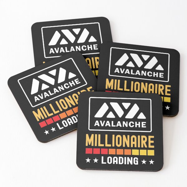 Item preview, Avalanche Crypto, Millionaire Loading, Cryptocurrency, Avax designed and sold by Cafecreative.