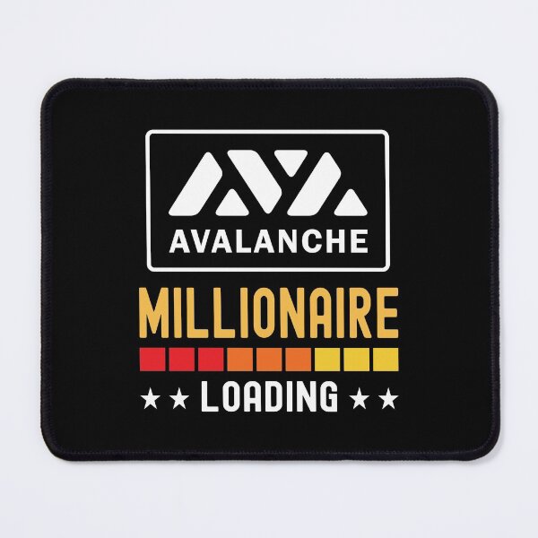 Item preview, Avalanche Crypto, Millionaire Loading, Cryptocurrency, Avax designed and sold by Cafecreative.