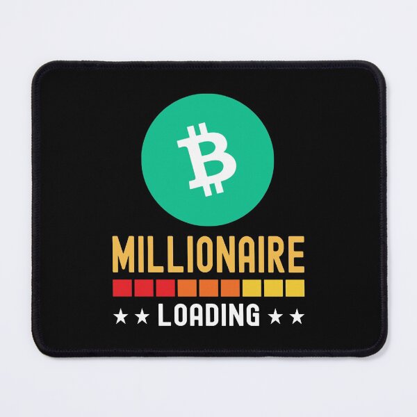 Item preview, Bitcoin Cash Crypto, Millionaire Loading, Cryptocurrency, designed and sold by Cafecreative.