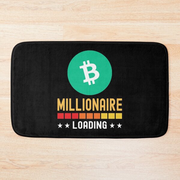 Item preview, Bitcoin Cash Crypto, Millionaire Loading, Cryptocurrency, designed and sold by Cafecreative.