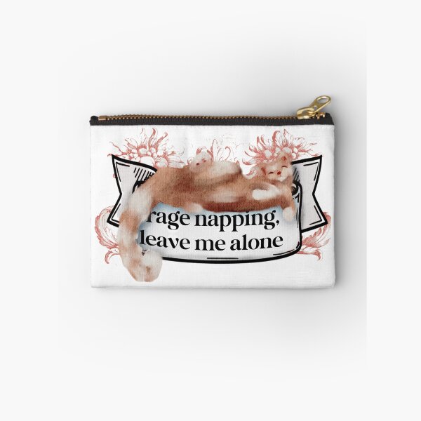 Item preview, Rage Napping Leave Me Alone Cute Cat Napping designed and sold by Monica Laipple.