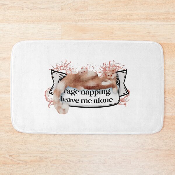 Item preview, Rage Napping Leave Me Alone Cute Cat Napping designed and sold by Monica Laipple.