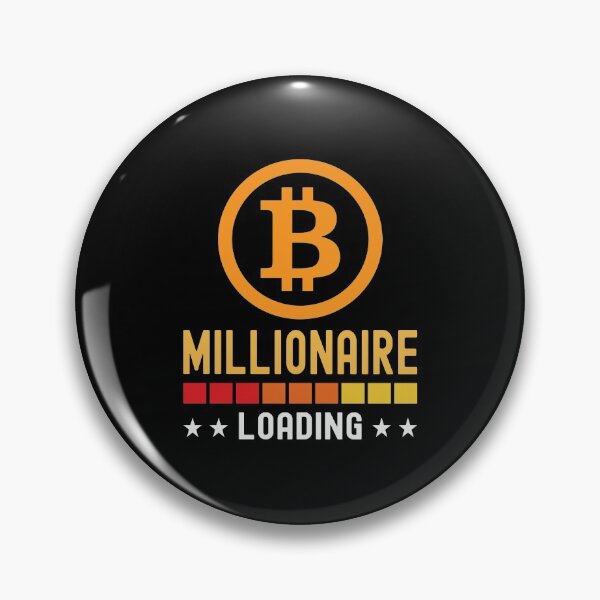 Item preview, Bitcoin Crypto, Millionaire Loading, Cryptocurrency, designed and sold by Cafecreative.