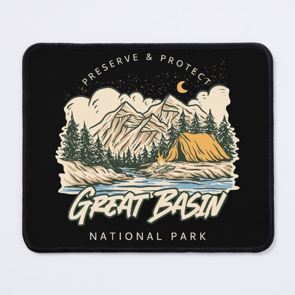 Item preview, Great Basin Nevada National Park - Sepia Tone Illustration designed and sold by Rad-State.
