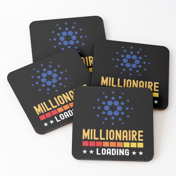Item preview, Cardano Crypto, Millionaire Loading, Cryptocurrency, designed and sold by Cafecreative.