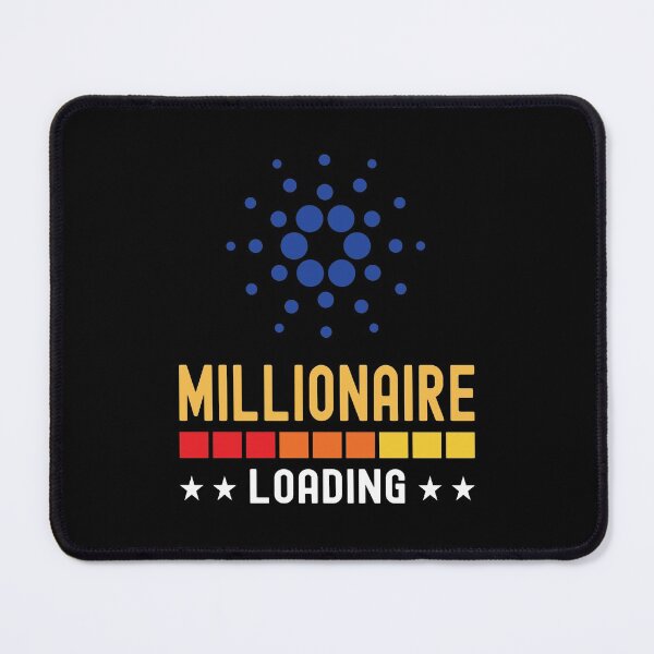 Item preview, Cardano Crypto, Millionaire Loading, Cryptocurrency, designed and sold by Cafecreative.