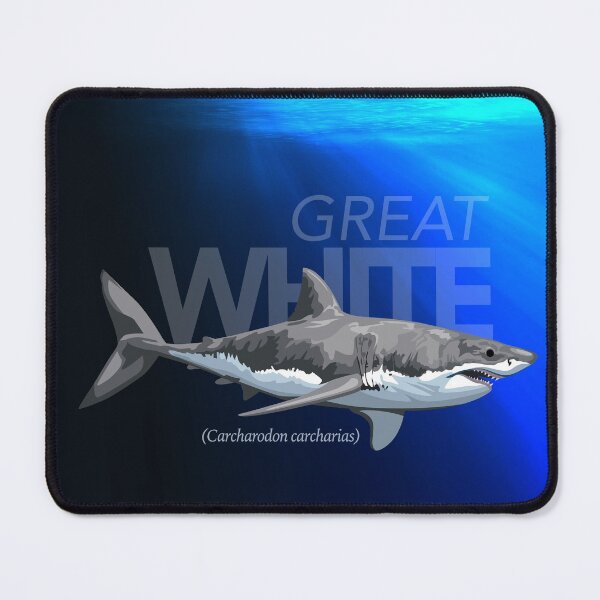 Item preview, The Great White Shark designed and sold by Laughing Devil Tees.