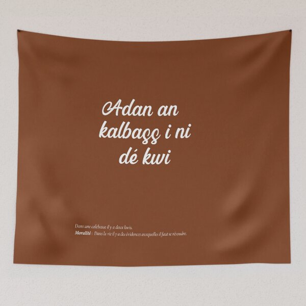 Item preview,  Adan an kalbass i ni dé kwi designed and sold by Madadesign.