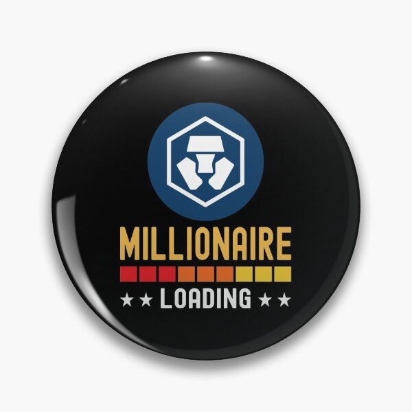 Item preview, Cryptocom Crypto, Millionaire Loading, Cryptocurrency, designed and sold by Cafecreative.