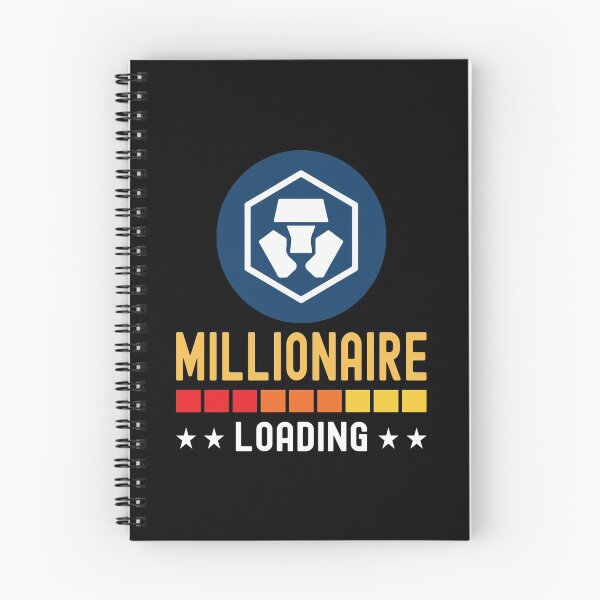 Item preview, Cryptocom Crypto, Millionaire Loading, Cryptocurrency, designed and sold by Cafecreative.
