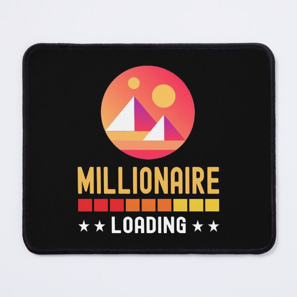 Item preview, Decentraland Crypto, Millionaire Loading, Cryptocurrency, designed and sold by Cafecreative.