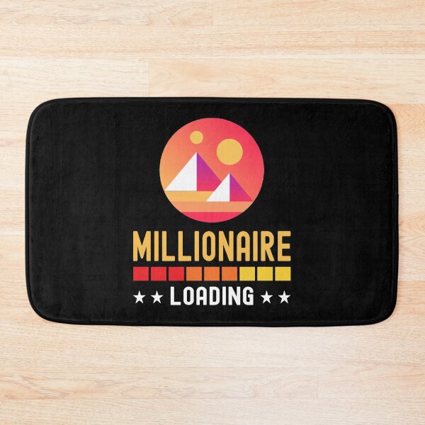 Item preview, Decentraland Crypto, Millionaire Loading, Cryptocurrency, designed and sold by Cafecreative.