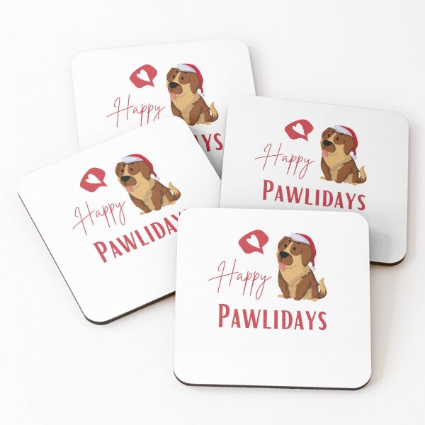 Item preview, Happy Pawlidays New Year Resolution funny t-shirt  designed and sold by new-designstore.