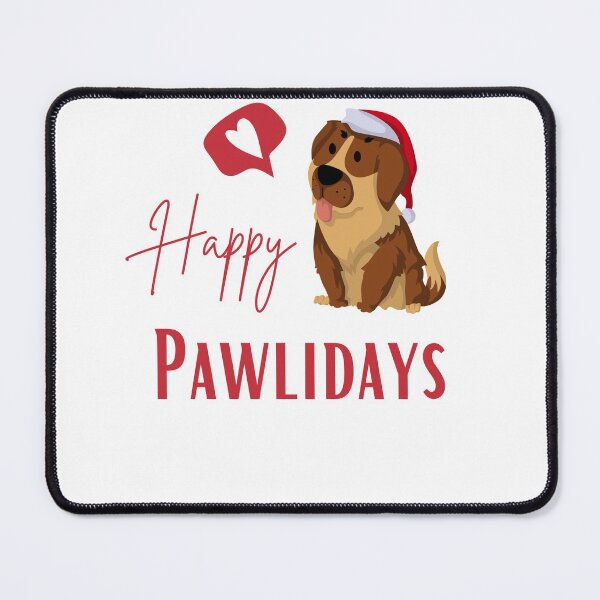 Item preview, Happy Pawlidays New Year Resolution funny t-shirt designed and sold by new-designstore.