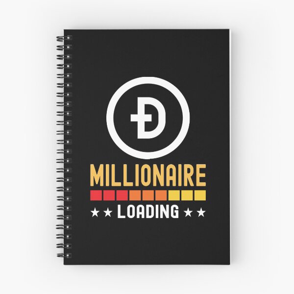 Item preview, Dogecoin Crypto, Millionaire Loading, Cryptocurrency, designed and sold by Cafecreative.