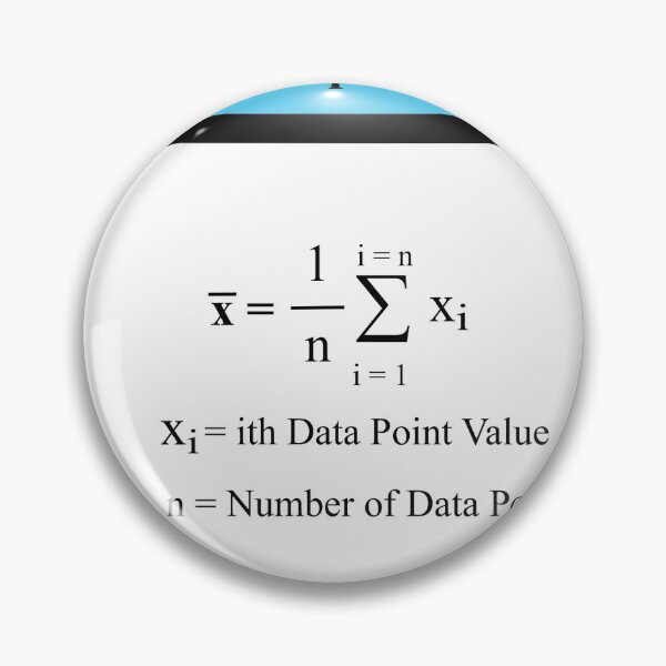 Item preview, Sample Mean Equation:  The StatisticsMatrix at Redbubble designed and sold by Mark Stansberry.