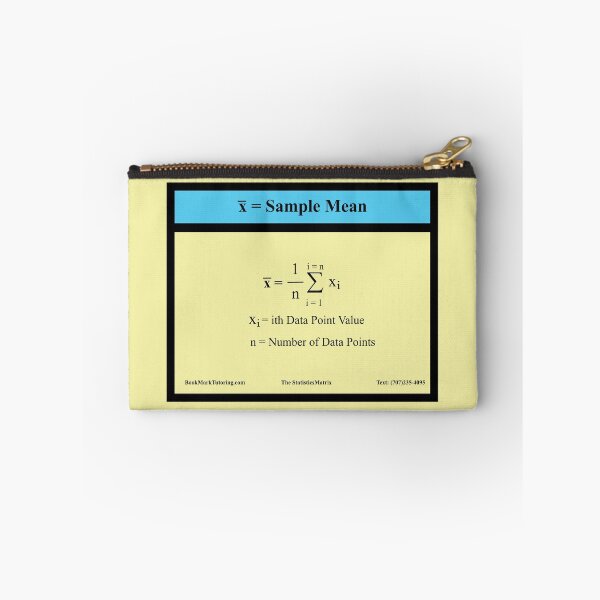 Item preview, Sample Mean Equation: The StatisticsMatrix at Redbubble designed and sold by Mark Stansberry.
