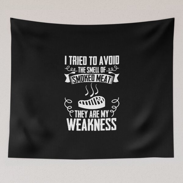 Item preview, Smell Of Smoked Meat A Pitmaster Smoking Grilling Bbq designed and sold by Nessshirts.