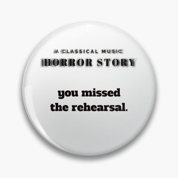 Item preview, Classical Music Horror Story: You missed the rehearsal designed and sold by Gramophone Cafe.