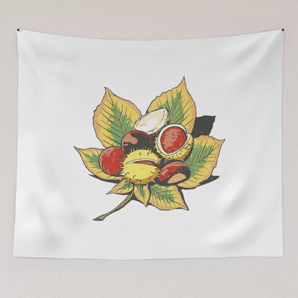 Item preview, Chestnuts on Leaf designed and sold by MizzKarizmah.