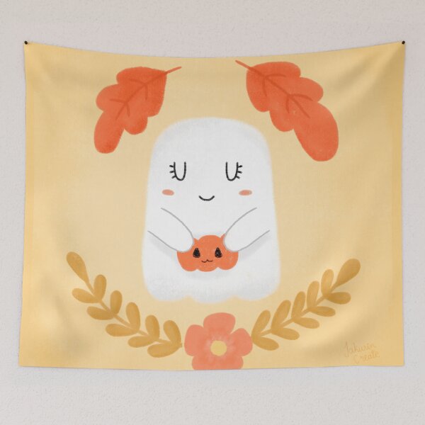 Item preview, Cute ghost designed and sold by Jakurin Illustration.