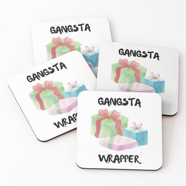 Item preview, Gangsta Wrapper Pun designed and sold by Pun Intended.