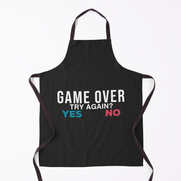 Item preview, Game Over, Try Again? Yes Or No designed and sold by Vexel Studio.