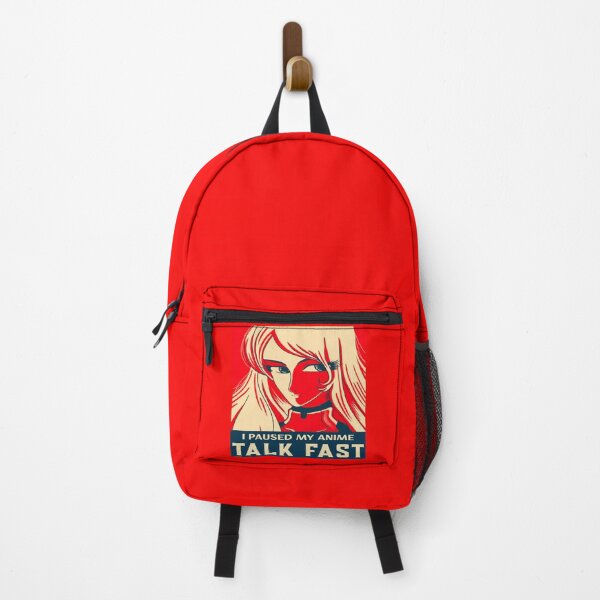Item preview, I Paused My Anime Talk Fast Cute Girl With Blond Hair designed and sold by LMcDs.