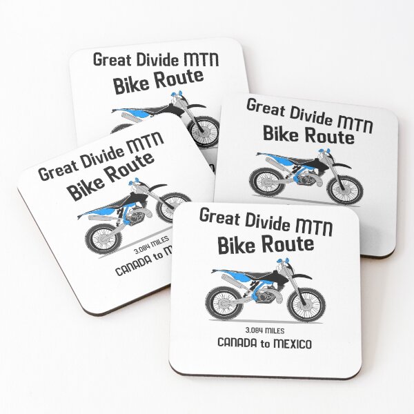 Item preview, Great Divide Mountain Bike Route (MB) Mouse Pad designed and sold by henes88.