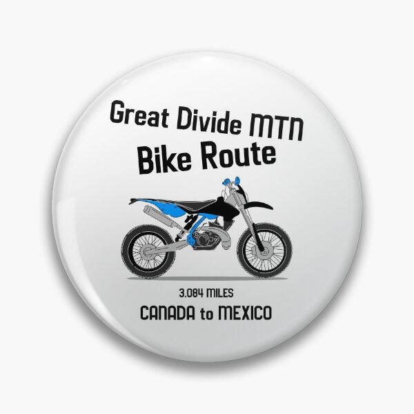 Item preview, Great Divide Mountain Bike Route (MB) Mouse Pad designed and sold by henes88.