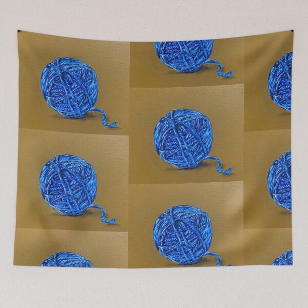 Item preview, Yarn 8x8" Acrylic Painting  designed and sold by createdbycierra.