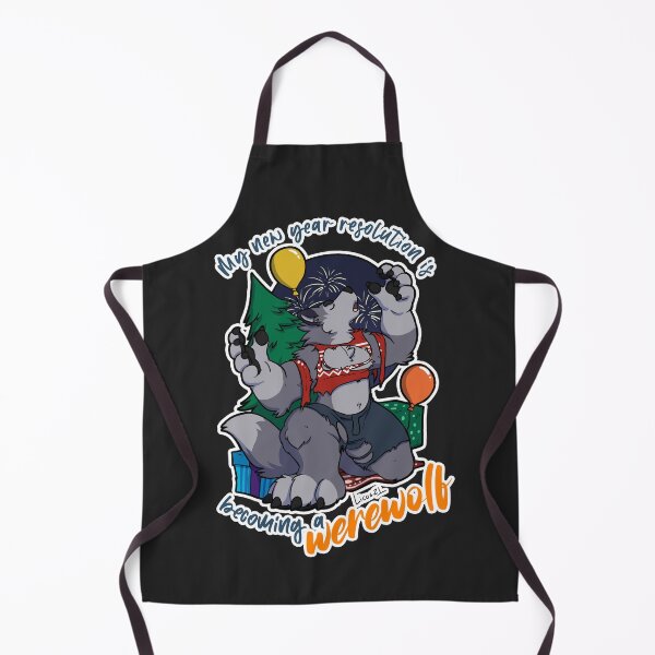 Item preview, New year resolution werewolf designed and sold by licographics.