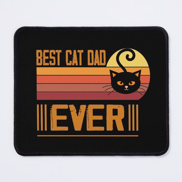Item preview, Vintage Best Vegan Cat Dad Ever designed and sold by DitaNadiaStore.