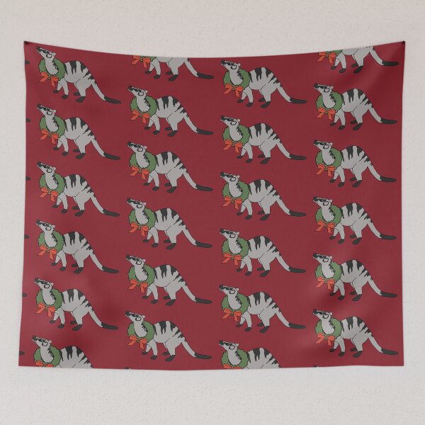 Item preview, Christmas Banded Palm Civet designed and sold by taylorrowan.