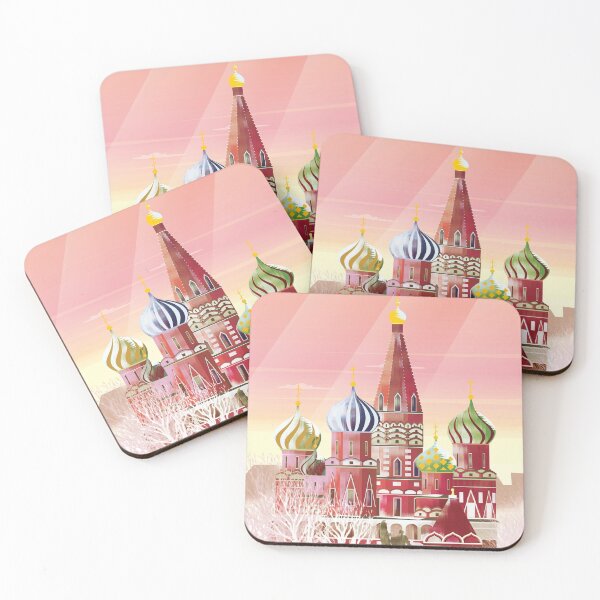 Item preview, Moscow russia travel poster designed and sold by Arctic frame studio.