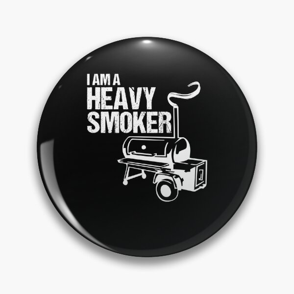 Item preview, Heavy Smoking Smoker A Pitmaster Grilling Barbecue designed and sold by Nessshirts.