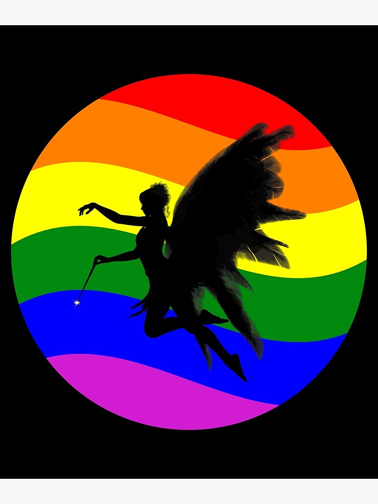 Lgbtq Pride Fairies Poster For Sale By Pride Arts Redbubble