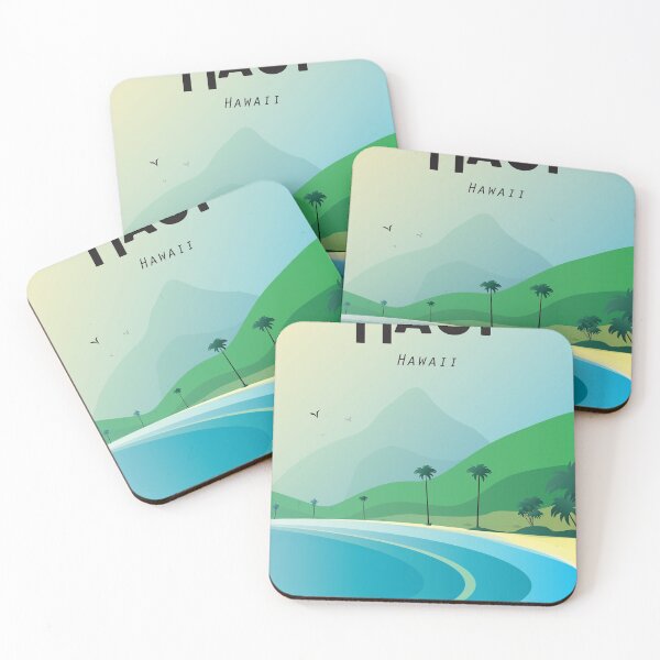 Item preview, Maui Hawaii travel poster designed and sold by Arctic frame studio.