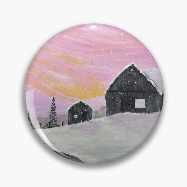 Item preview, Rustic winter barn designed and sold by Ryand3574.