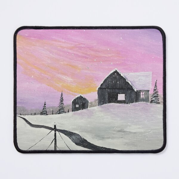 Item preview, Rustic winter barn designed and sold by Ryand3574.