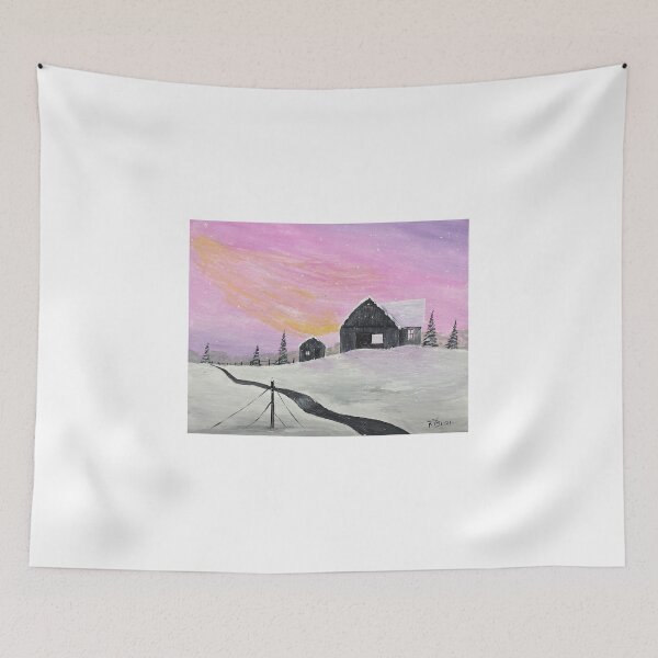 Item preview, Rustic winter barn designed and sold by Ryand3574.