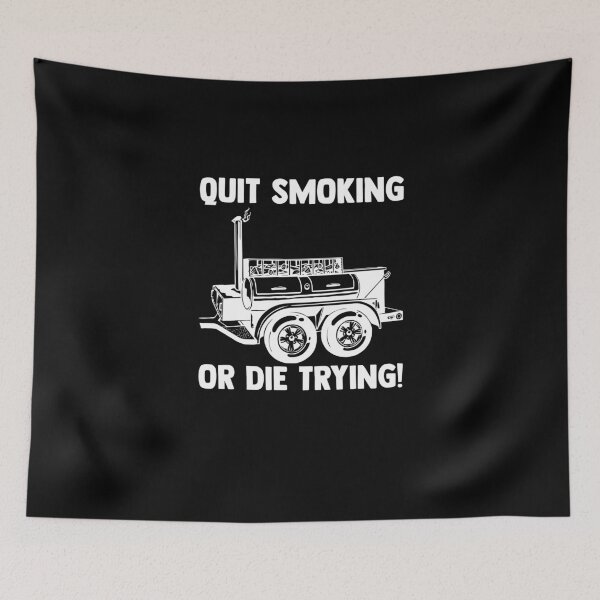 Item preview, Quit Smoking For Barbecue Grilling Meat Griller Pitmaster designed and sold by Nessshirts.