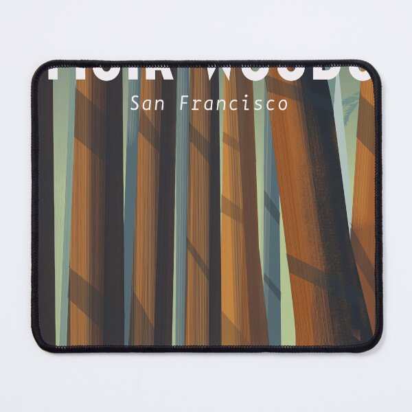 Item preview, Muir woods san francisco poster designed and sold by Arctic frame studio.