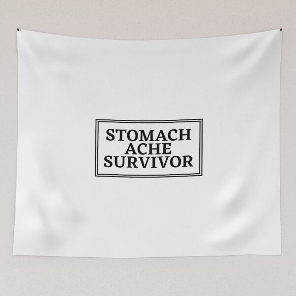 Item preview, Stomach Ache Survivor - Cool Gift Idea for Tummy Ache Survivors  designed and sold by MaviMakes.