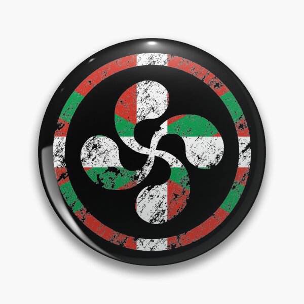 Item preview, Discoidal stele from the Basque Country. Ikurriña. Basque Country designed and sold by Tshirtspain.