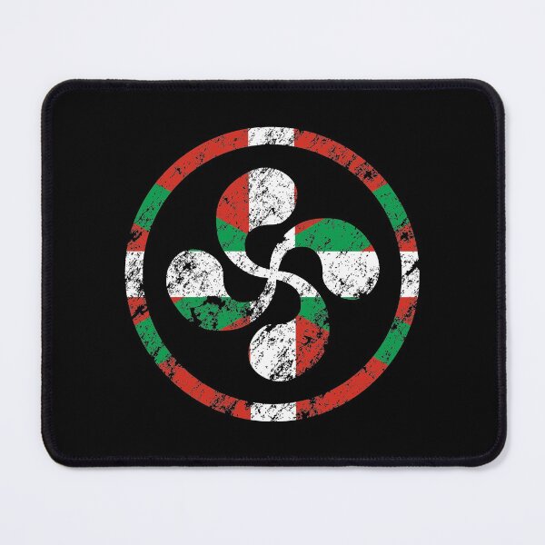 Item preview, Discoidal stele from the Basque Country. Ikurriña. Basque Country designed and sold by Tshirtspain.