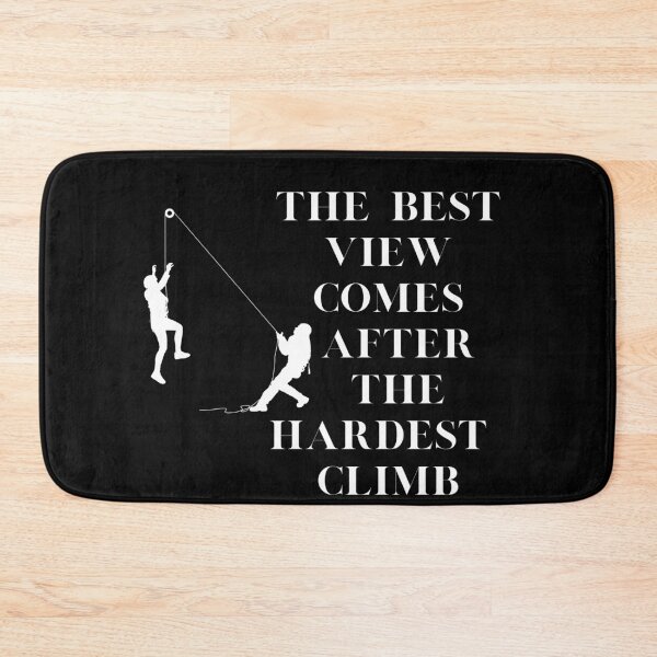 Item preview, The best view comes after the hardest climb - Motivational quotes for climbers  designed and sold by zakibenj.